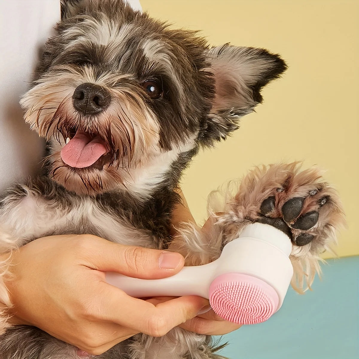 PawsNest™ Silicone Paw Cleaner & Massage Brush